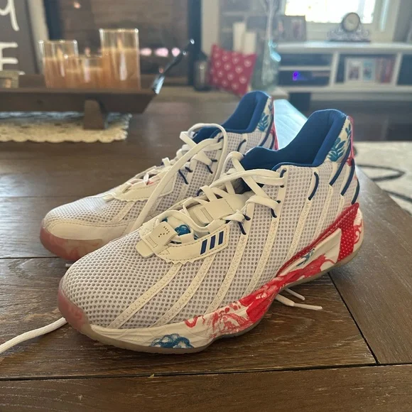 Adidas Men’s Dame 7 GCA “Fine China” Basketball Shoes - Picture 3 of 6